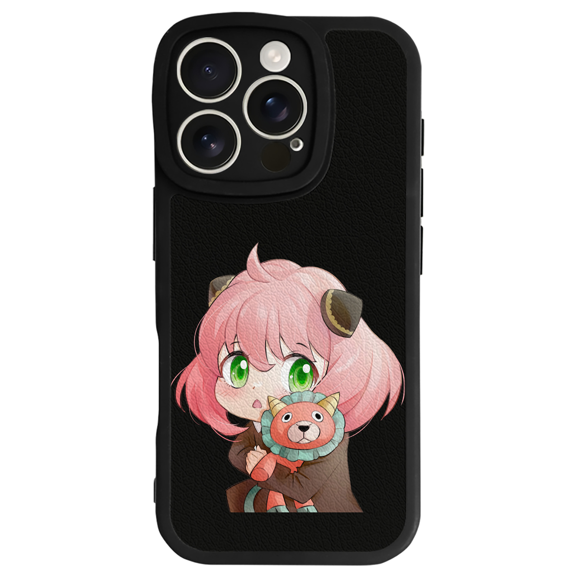 （画像用） SPY×FAMILY间谍家家酒 【iPhone 16シリーズ対応】シリコンスマホケース（レザー調） 材質：シリコン